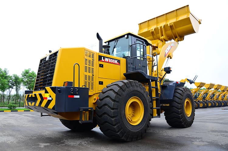 XCMG high quality wheel loader 8 ton LW800K large front loader